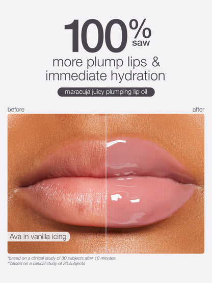 tarte x Dunkin' maracuja juicy lip vanilla icing duo + FREE charm